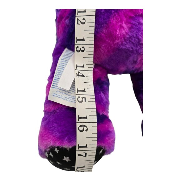 Build A Bear BABW Purple Black Starry Night Vampire Bat Plush 17" Halloween - Picture 11 of 11